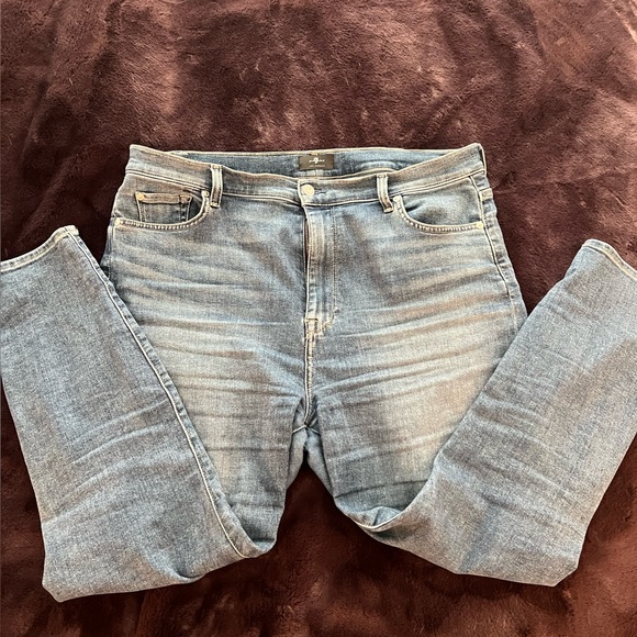 7 For All Mankind Skinny Jeans (High Waist) - Picture 5 of 10